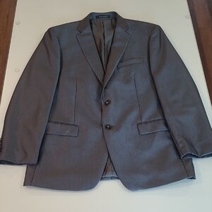 EUC Calvin Klein Grey Polyester Blend Sportcoat/Blazer